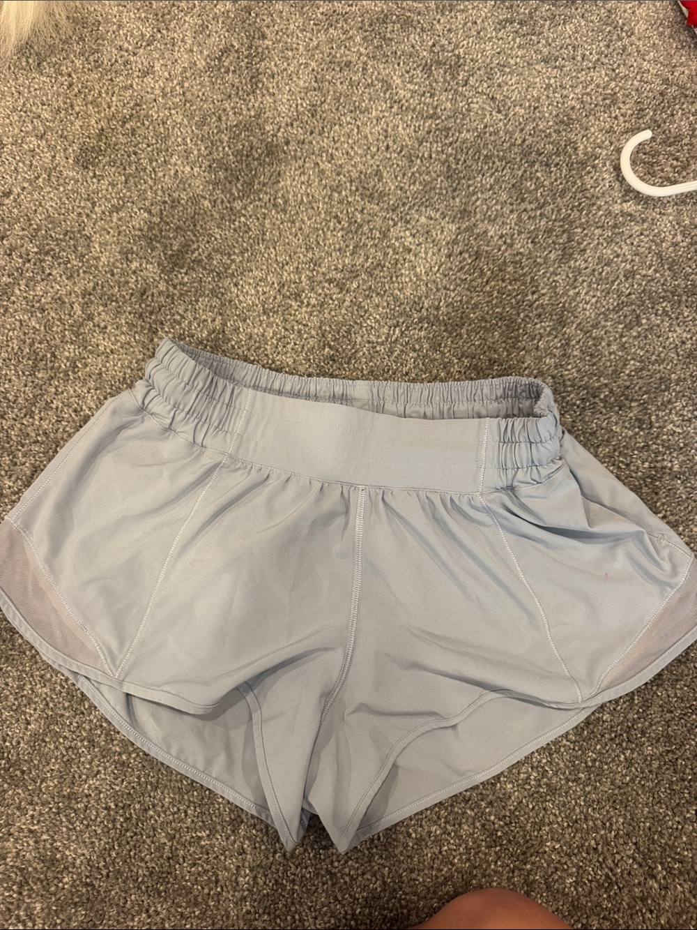 lululemon athletica Light Gray Women's Athletic Shorts